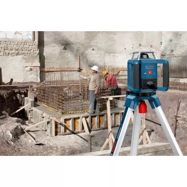 Laser rotační Bosch GRL 400 H Professional plus přijímač + LR 45 v L-BOXX