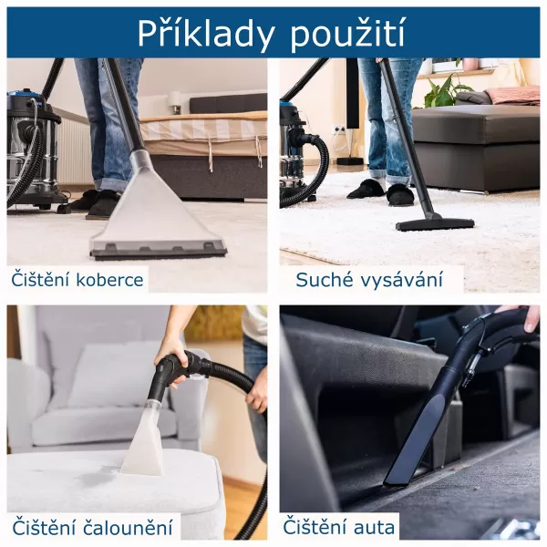 SprayVac 20 - Tepovač 5v1