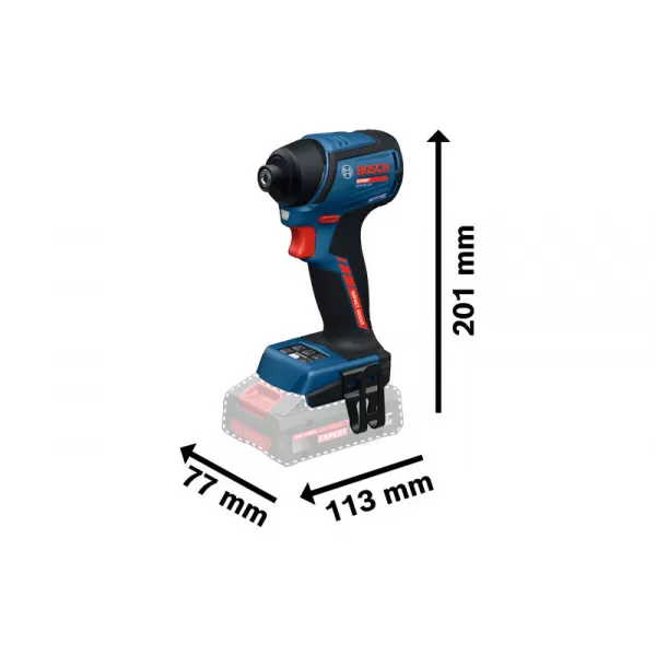 Aku rázový utahovák Bosch EXDR18V-230 EXPERT 230Nm, solo