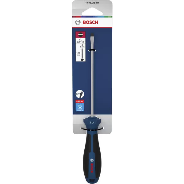 Šroubovák plochý SL 0,8 × 4,0 × 125mm Bosch Line