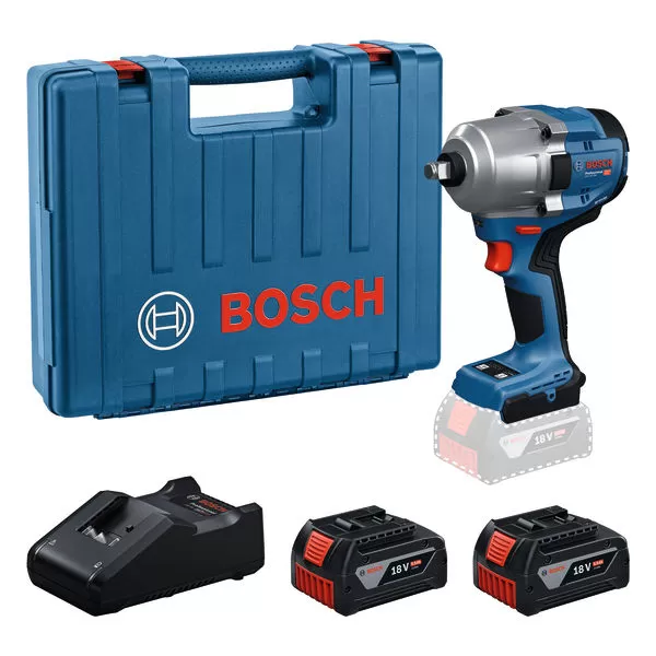 Aku rázový utahovák Bosch GDS 18V-780 Professional 2x 5,0Ah 06019P4021