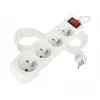 Kabel prodlužovací 4 zásuvky 5m EMOS P1415 s vypánačem PVC, 230V 1 mm2