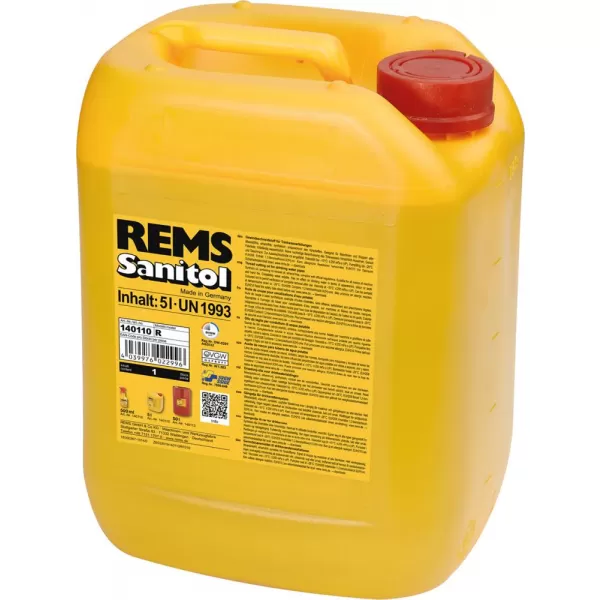 Olej na řezání závitů REMS Sanitol 5 l