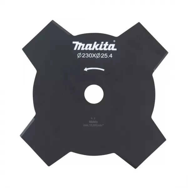 Žací nůž Makita 4 zubý průměr 230 mm=old D-66008