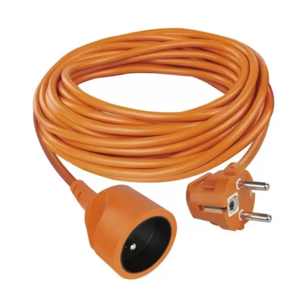 Kabel prodlužovací 30m EMOS P01130 PVC 230V, oranžový 1,5mm2