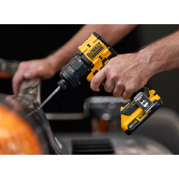 Aku vrtačka DeWalt DCD803D2T vícehlavá, 18V, 2x2,0Ah