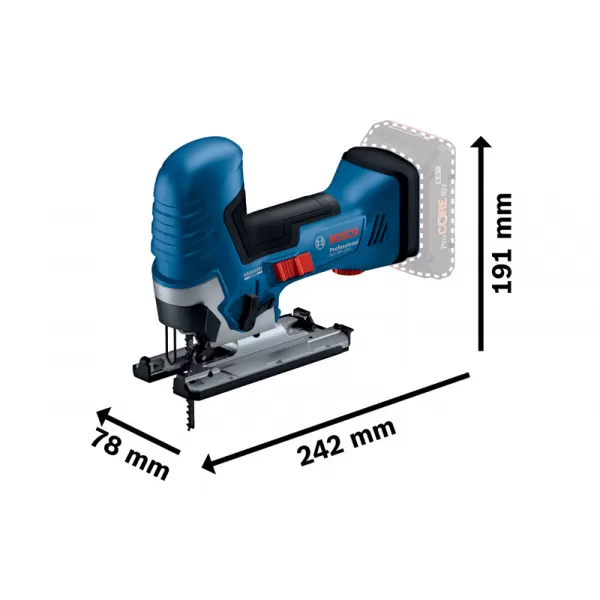 Sada aku nářadí Bosch GSR 18V-65 + GDX 18V-285 + GKS 18V-57-2 + GOP 18V-34 + GST 18V-125 S Professio