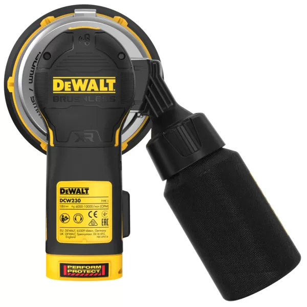 Aku excentrická bruska DeWALT DCW230P2, 150 mm,2x5,0Ah, TSTAK