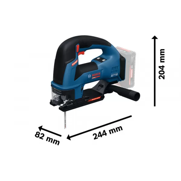 Aku kmitací pila Bosch EXST18V-155B EXPERT, bez akumulátoru + L-Boxx