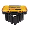 Sada utahovacích hlavic DeWALT DT70905 McLaren 7dílná 1/2" 17, 18, 19, 20, 21, 22, 24 mm