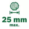 Aku drtič zahradního odpadu Bosch UniversalShredder 2x18V-25 (kit)