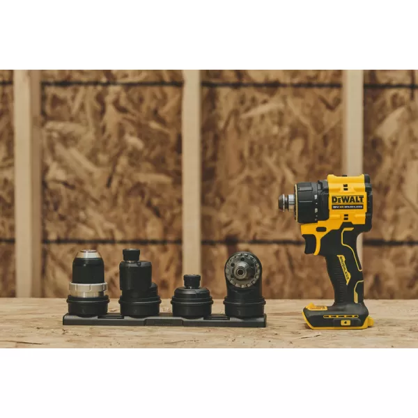 Aku vrtačka DeWalt DCD803D2T vícehlavá, 18V, 2x2,0Ah