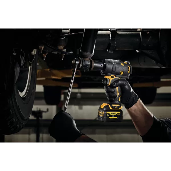 Aku rázový utahovák DeWalt DCF901P1G, 12V, 1/2, 1x5,0Ah PURE