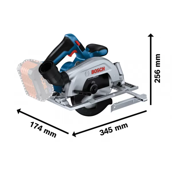Sada aku nářadí Bosch GSR 18V-65 + GDX 18V-285 + GKS 18V-57-2 + GOP 18V-34 + GST 18V-125 S Professio
