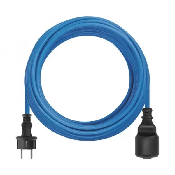 Kabel prodlužovací odolný 10m EMOS P01410W PVC 230V, modrý 1,5mm2