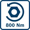 Aku rázový utahovák Bosch GDS 18V-450 HC Professional (solo)