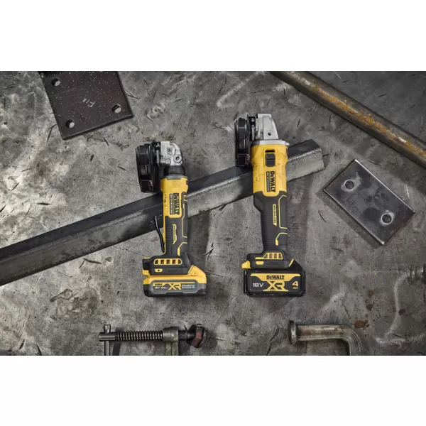 Bruska úhlová aku Dewalt DCG404S2T 125 mm 2x 3,5 Ah