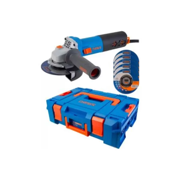 Bruska úhlová Narex EBU 9-125 BOX RK, 125 m, 950W, s kufrem