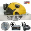 Aku okružní pila na kov SUPER HAND DRY CUTTER JEPSON SHDC 8320E | 4× 18V LiHD 5,5A akumulátor | 2× n