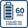 Startovací set 2x EXBA 18V-150, EXAL18V-160 Bosch EXPERT