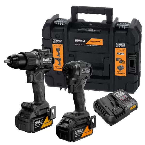 Kombo sada DeWALT DCK2222MP2T McLaren 2 x 5.0 ah
