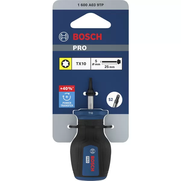 Šroubovák krátký Torx TX10 × 25 mm TORX® Bosch PRO