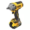 Aku rázový utahovák Dewalt DCF892P2T 18V 1/2" s pojistnou kuličkou,v kufru