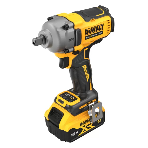 Aku rázový utahovák Dewalt DCF892P2T 18V 1/2" s pojistnou kuličkou,v kufru