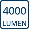 Svítilna aku LED Bosch GLI 18V- 4000 C PRO Professional