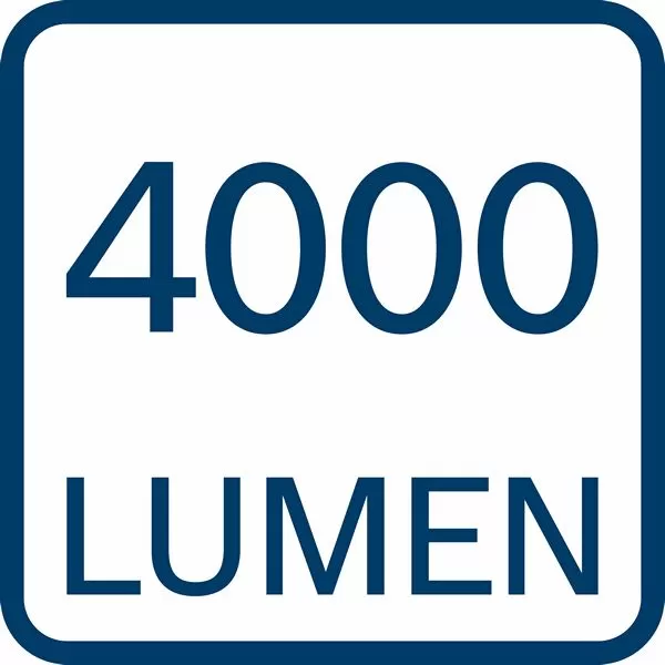 Svítilna aku LED Bosch GLI 18V- 4000 C PRO Professional