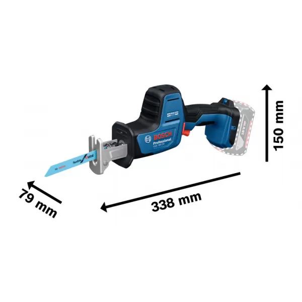 Aku pila ocaska Bosch GSA 18V-24 (Solo) Professional 06016A5101