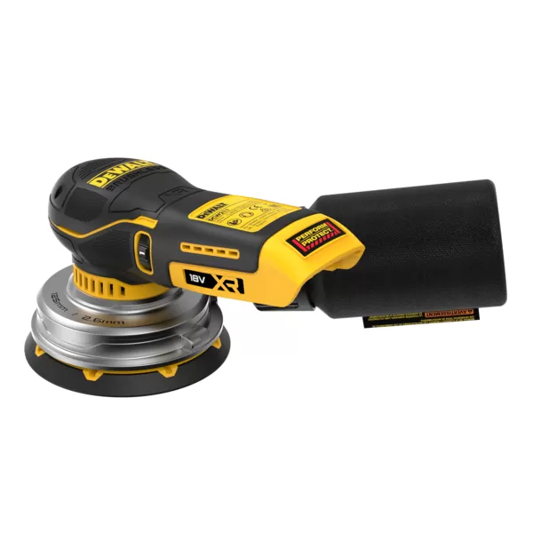 Aku excentrická bruska DeWALT DCW211NT, 125 mm, 2x5,0Ah