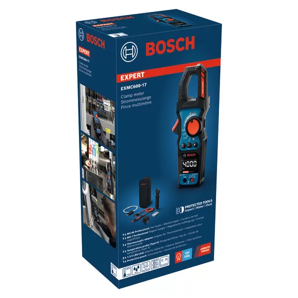 Klešťový ampérmetr Bosch EXMC600-17 EXPERT