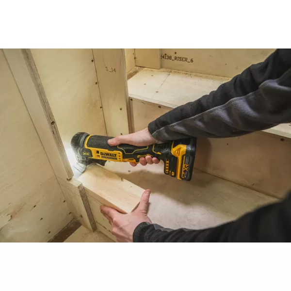 Aku oscilační multibruska Dewalt DCS359S2, 2x3,5Ah Powerstack, TSTAK