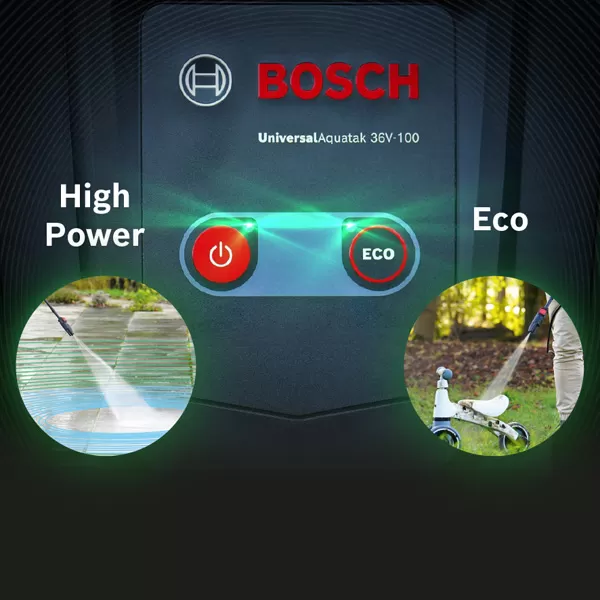 Aku vysokotlaký čistič Bosch UniversalAquatak 36V-100 + Self-Priming Kit