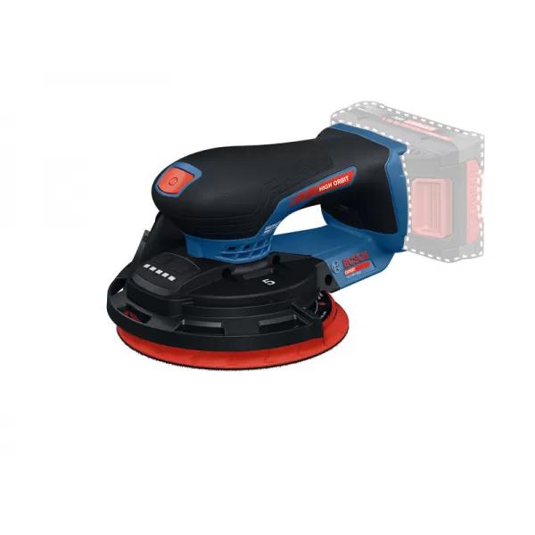 Aku excentrická bruska Bosch EXEX18V-150-5 EXPERT, L-Boxx