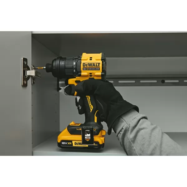 Aku vrtačka DeWalt DCD803D2T vícehlavá, 18V, 2x2,0Ah