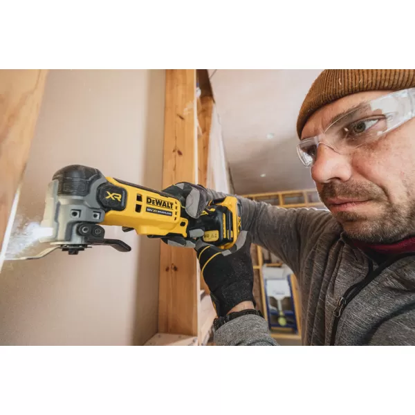 Aku oscilační multibruska Dewalt DCS359NT solo, TSTAK
