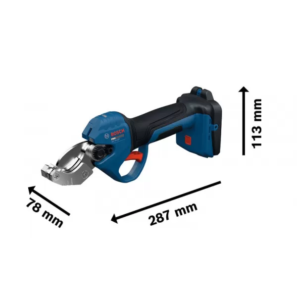 Aku nůžky na plastové trubky Bosch GPC 18V-32P Professional + L-Boxx