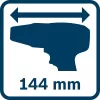 Aku vrtačka Bosch GSR 12V-31 Professional 06019S6005, taška, 1x2,0Ah, 1x3,0Ah, 39xbit