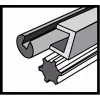 SpeedClic - soukenný leštící kotouč Dremel 423 S