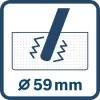Aku ponorný vibrátor Bosch GDI 59-500 Professional