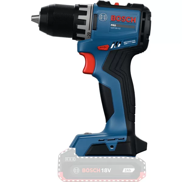 Aku vrtačka Bosch GSR 18V-52 Professional, solo
