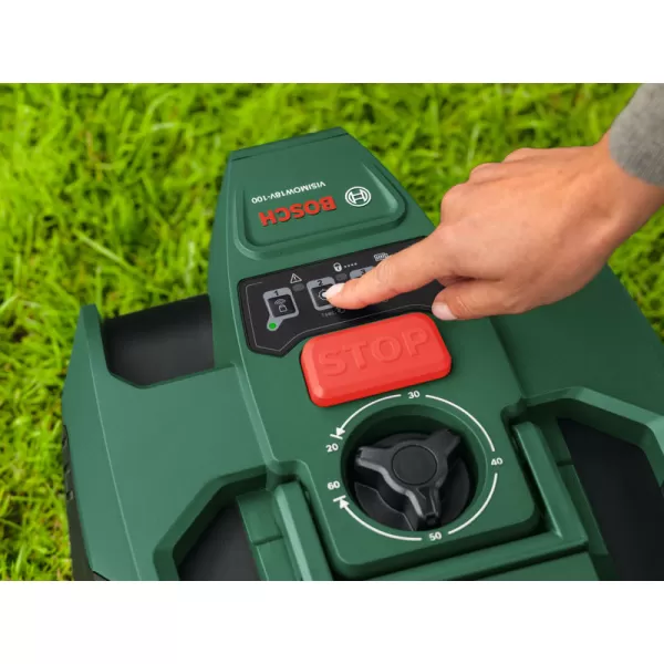 Robotická sekačka na trávu Bosch VISIMOW 18V-100, 06018E1000, 1x4,0Ah