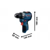 Aku vrtačka Bosch GSR 12V-31 Professional 06019S6001 L-Boxx