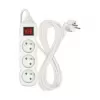 Kabel prodlužovací 3 zásuvky 5m EMOS P1315 s vypánačem PVC, 230V 1 mm2