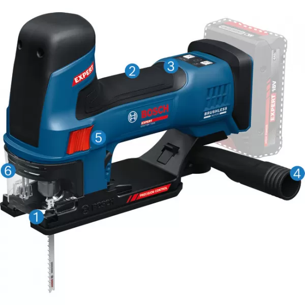 Aku kmitací pilka Bosch EXST18V-155S EXPERT