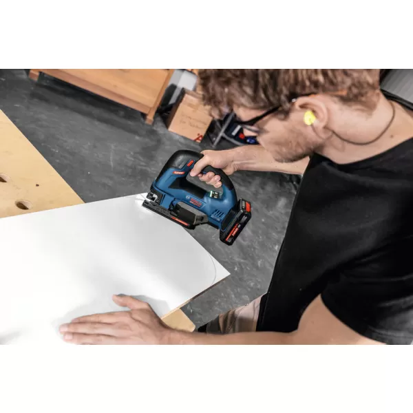 Aku kmitací pila Bosch EXST18V-155B EXPERT, bez akumulátoru + L-Boxx