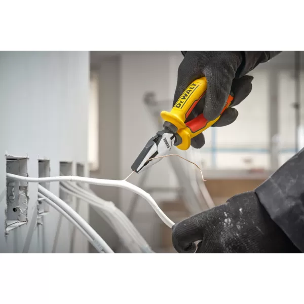 Kleště kombinované DeWalt DWHT82810-0 1000V, lasrem kalené, 160 mm