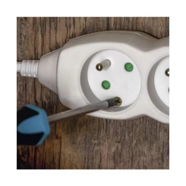 Kabel prodlužovací 4 zásuvky 3m EMOS P1413 s vypánačem PVC, 230V 1 mm2